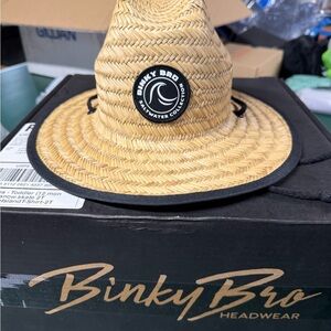 Binky Bro Barney Patrol Straw Hat